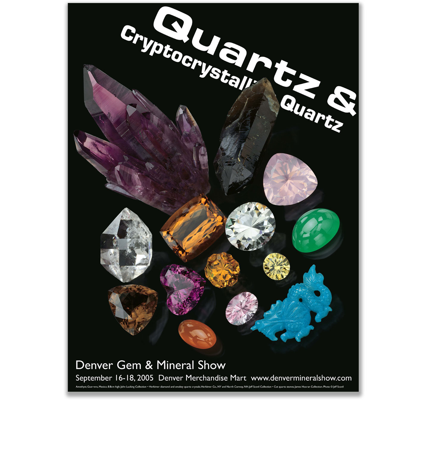 Quartz and Cryptocrystaline quartz poster